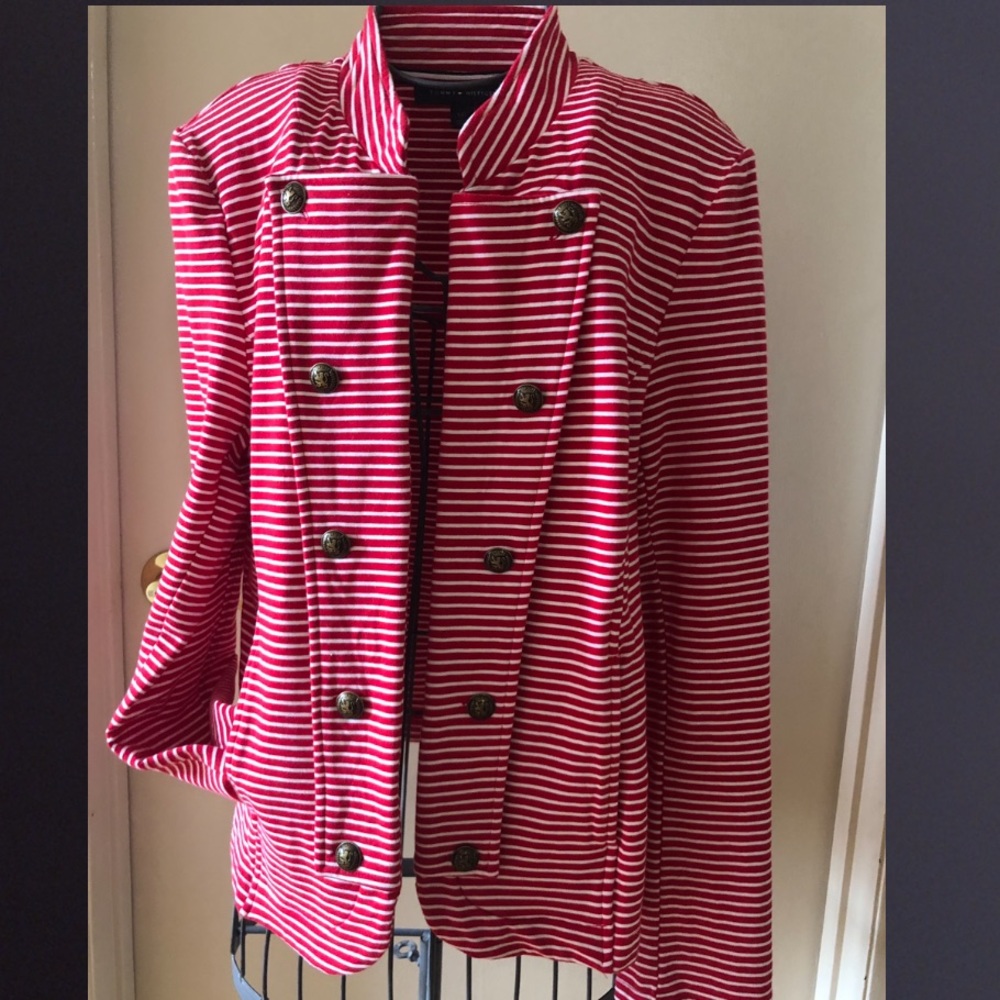 Tommy Hilfiger military knit jacket